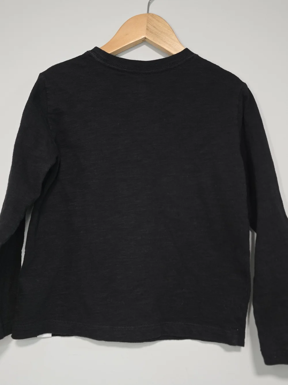 Gap Kids Black Halloween Skeleton Tee with Orange Pumpkin